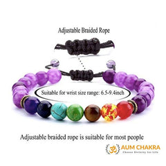 7 Chakra Amethyst Stone For Healing