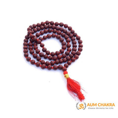Natural Red Sandalwood Japa Mala