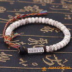 Natural Bodhi Seed Good Luck & Peace Charm Bracelet