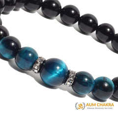 Natural Blue Tiger Eye Bracelet For Health & Peace