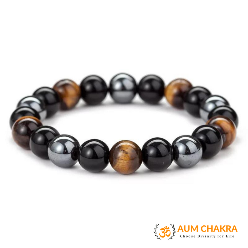 Natural Triple Protection Stone Braсelet