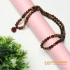 Natural Tiger Eye Stone & Rudraksha Pendant
