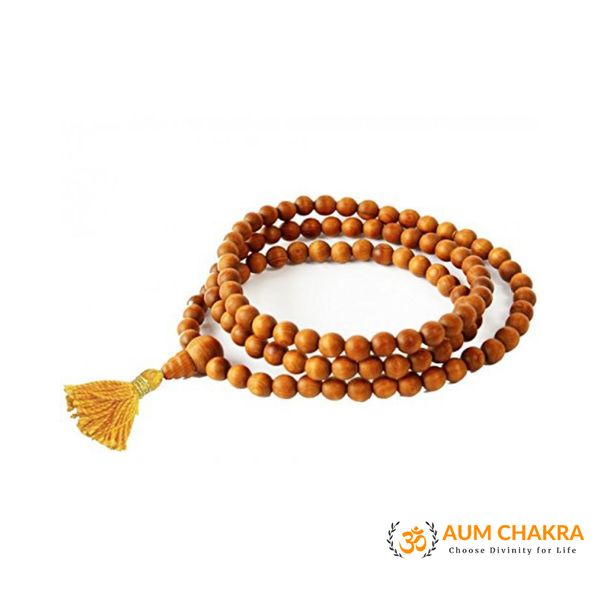 Natural Sandalwood Japa Mala