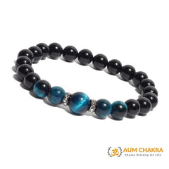 Natural Blue Tiger Eye Bracelet For Health & Peace