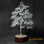 Natural Clear Crystal Quartz Tree With 300 Beads