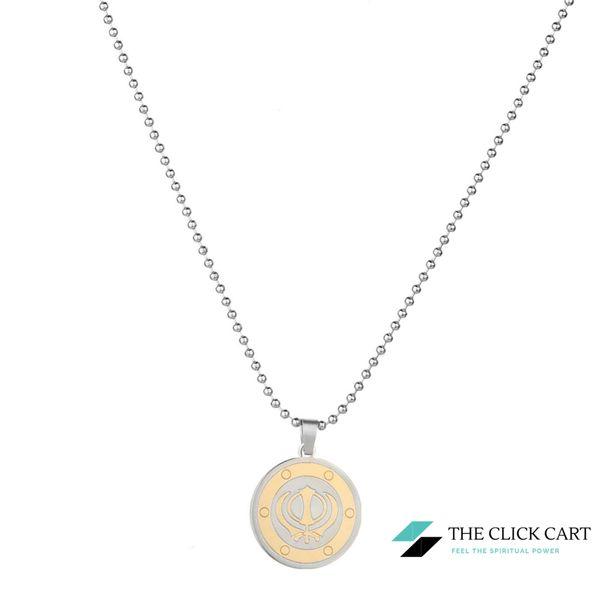 100% Pure Stainless With Sikh Ji Pendant