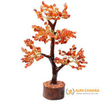 Natural Carnelian Tree With 300 Beads