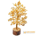 Natural Golden Quartz 300 Chips Tree