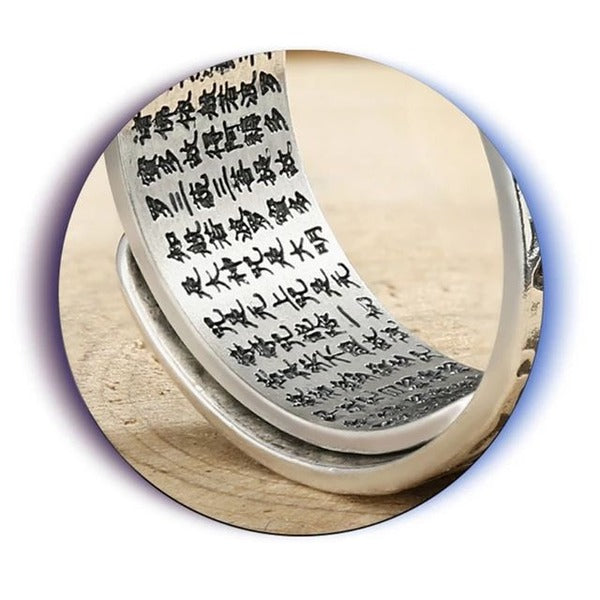 Buy1 Get1 Free Fengshui Pixiu God Wealth Mantra Authentic Ring